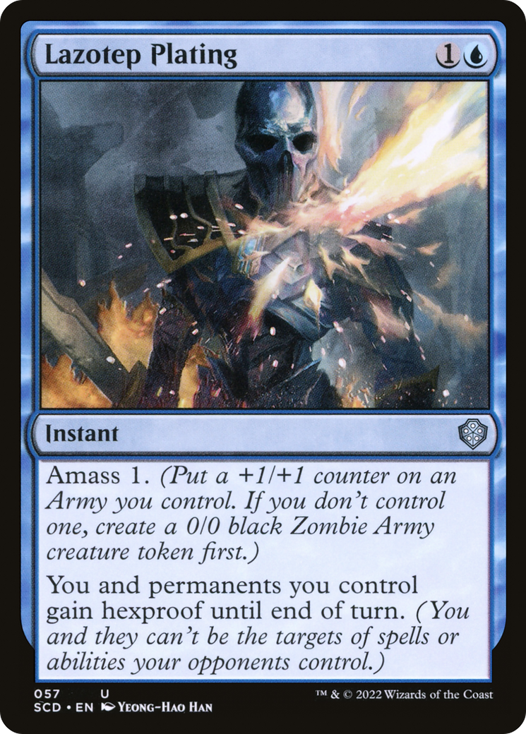 Lazotep Plating [Starter Commander Decks] | Anubis Games and Hobby