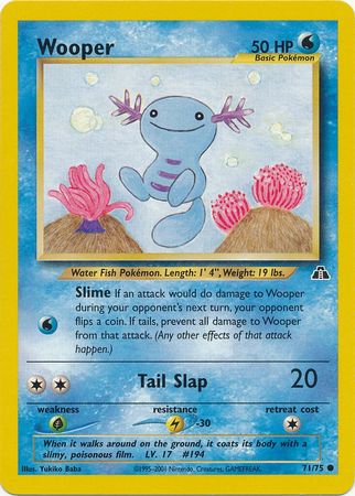 Wooper (71/75) [Neo Discovery Unlimited] | Anubis Games and Hobby