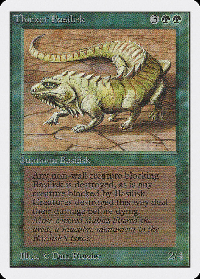 Thicket Basilisk [Unlimited Edition] | Anubis Games and Hobby