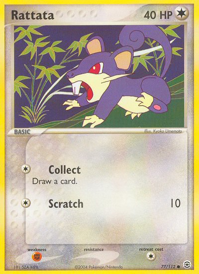 Rattata (77/112) [EX: FireRed & LeafGreen] | Anubis Games and Hobby