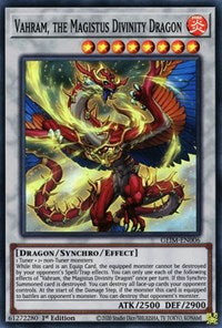 Vahram, the Magistus Divinity Dragon [GEIM-EN006] Super Rare | Anubis Games and Hobby