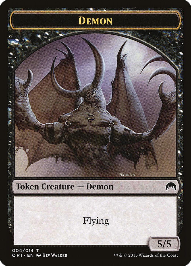 Demon Token [Magic Origins Tokens] | Anubis Games and Hobby