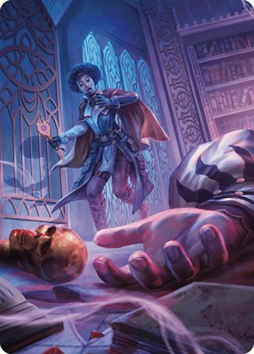 Deadly Complication Art Card [Murders at Karlov Manor Art Series] | Anubis Games and Hobby