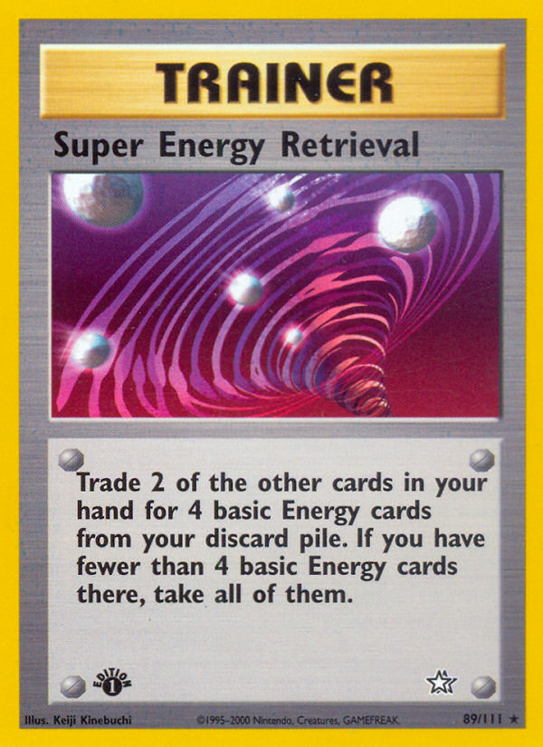 Super Energy Retrieval (89/111) [Neo Genesis 1st Edition] | Anubis Games and Hobby