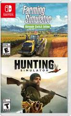 Farming Simulator & Hunting Simulator Bundle - Nintendo Switch | Anubis Games and Hobby