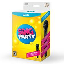 Sing Party [Microphone Bundle] - Wii U | Anubis Games and Hobby