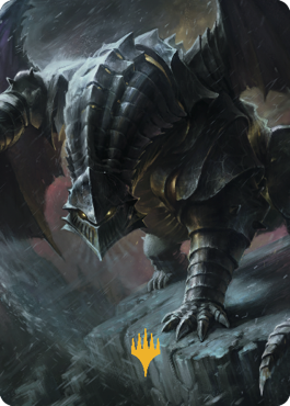 Chardalyn Dragon Art Card (Gold-Stamped Signature) [Commander Legends: Battle for Baldur's Gate Art Series] | Anubis Games and Hobby