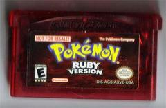 Pokemon Ruby [Not for Resale] - GameBoy Advance | Anubis Games and Hobby
