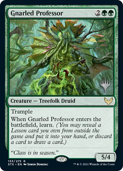 Gnarled Professor (Promo Pack) [Strixhaven: School of Mages Promos] | Anubis Games and Hobby