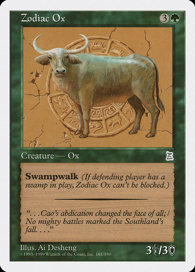Zodiac Ox [Portal Three Kingdoms] | Anubis Games and Hobby