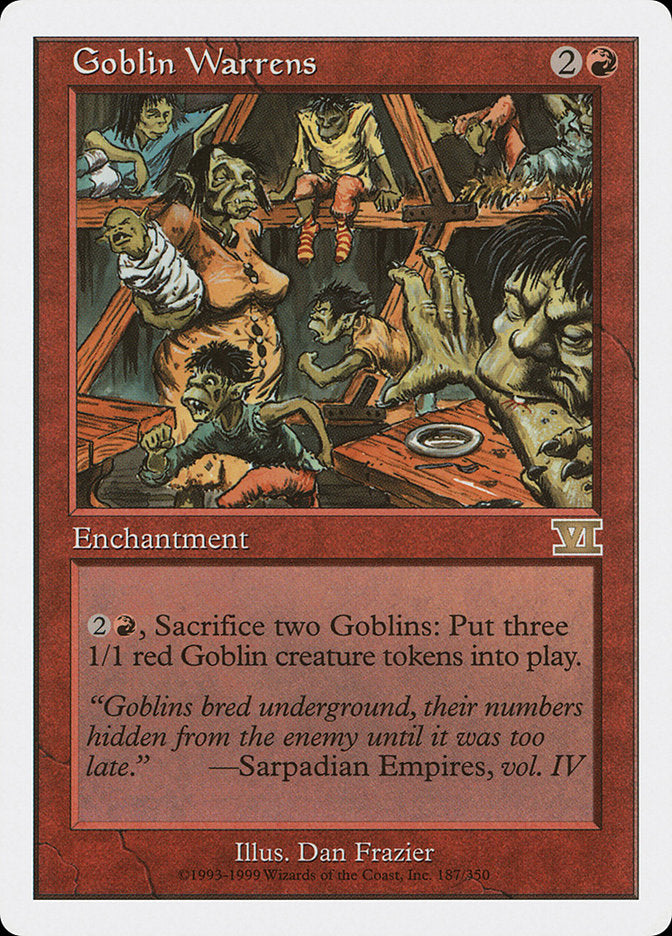 Goblin Warrens [Classic Sixth Edition] | Anubis Games and Hobby