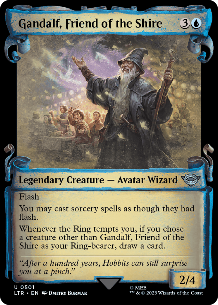 Gandalf, Friend of the Shire [The Lord of the Rings: Tales of Middle-Earth Showcase Scrolls] | Anubis Games and Hobby