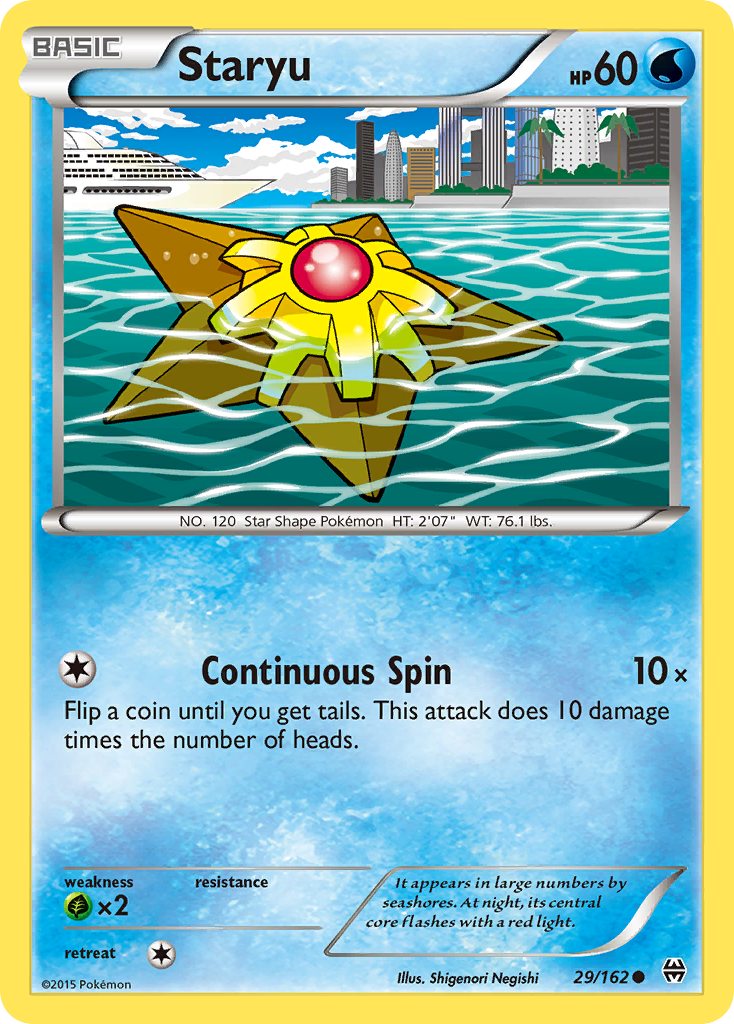 Staryu (29/162) [XY: BREAKthrough] | Anubis Games and Hobby