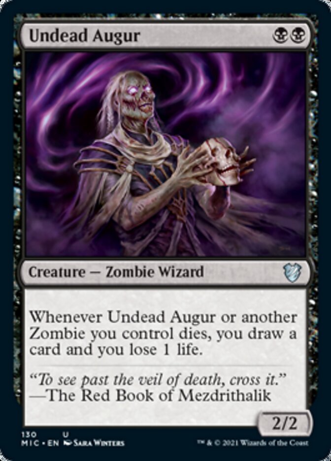 Undead Augur [Innistrad: Midnight Hunt Commander] | Anubis Games and Hobby