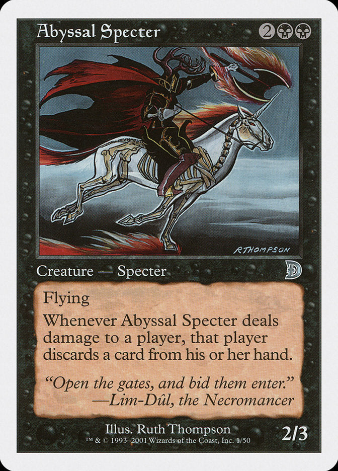 Abyssal Specter [Deckmasters] | Anubis Games and Hobby