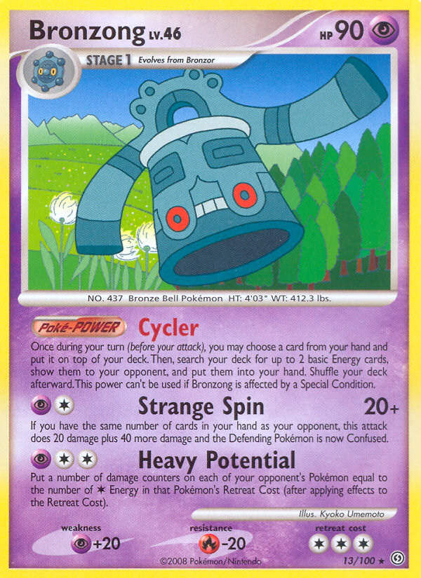 Bronzong (13/100) [Diamond & Pearl: Stormfront] | Anubis Games and Hobby