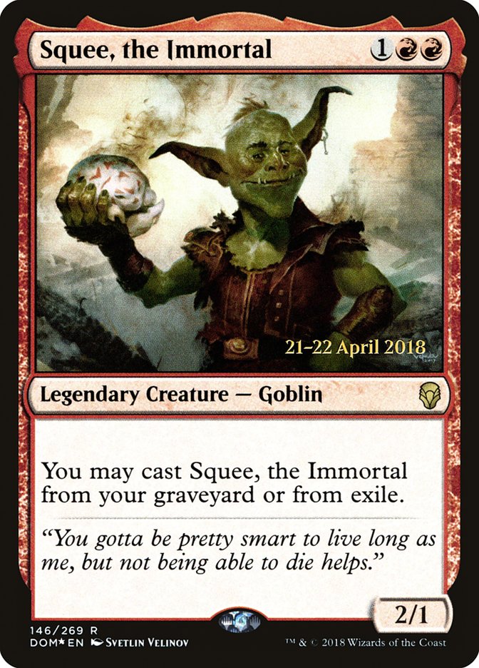 Squee, the Immortal [Dominaria Prerelease Promos] | Anubis Games and Hobby