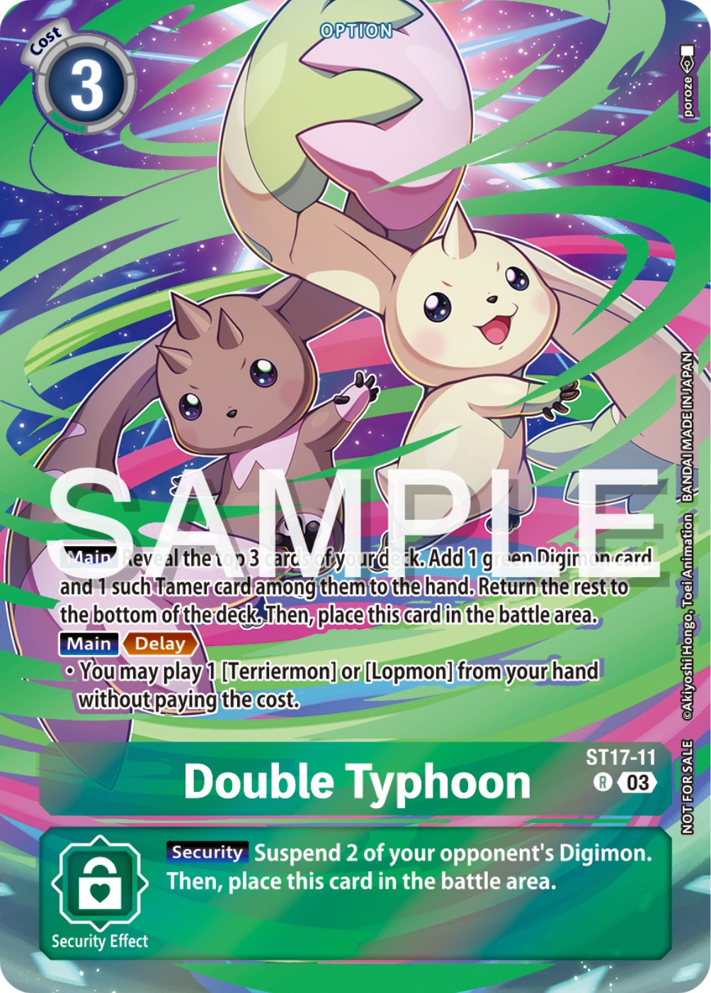 Double Typhoon [ST17-11] (Spring Break Event 2024) [Starter Deck: Double Typhoon Advanced Deck Set Promos] | Anubis Games and Hobby