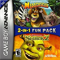 Madagascar and Shrek 2 - GameBoy Advance | Anubis Games and Hobby