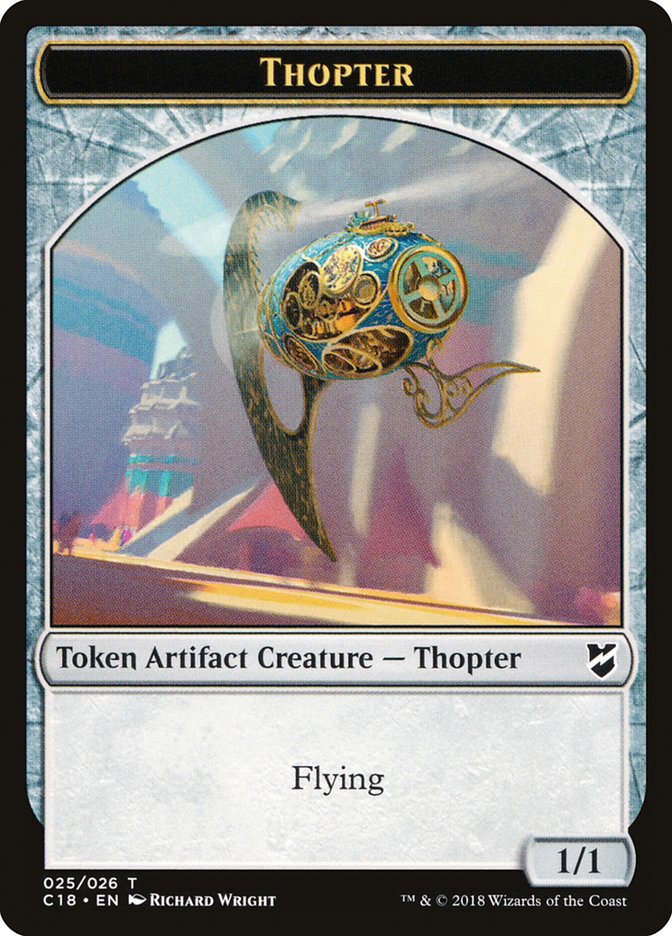 Thopter Token (025/026) [Commander 2018 Tokens] | Anubis Games and Hobby