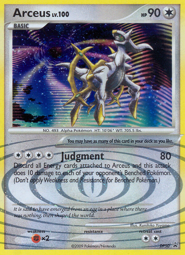 Arceus (DP50) [Diamond & Pearl: Black Star Promos] | Anubis Games and Hobby