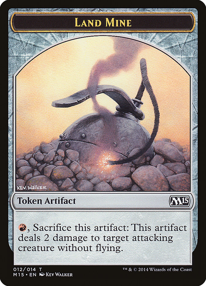 Land Mine Token [Magic 2015 Tokens] | Anubis Games and Hobby