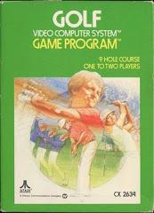 Golf [Text Label] - Atari 2600 | Anubis Games and Hobby