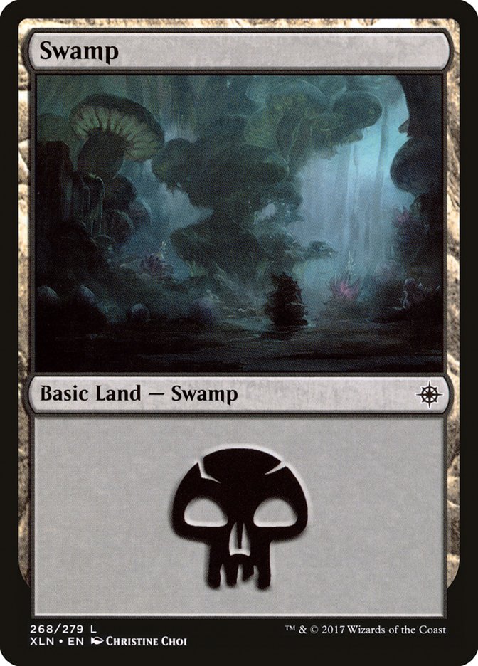 Swamp (268) [Ixalan] | Anubis Games and Hobby