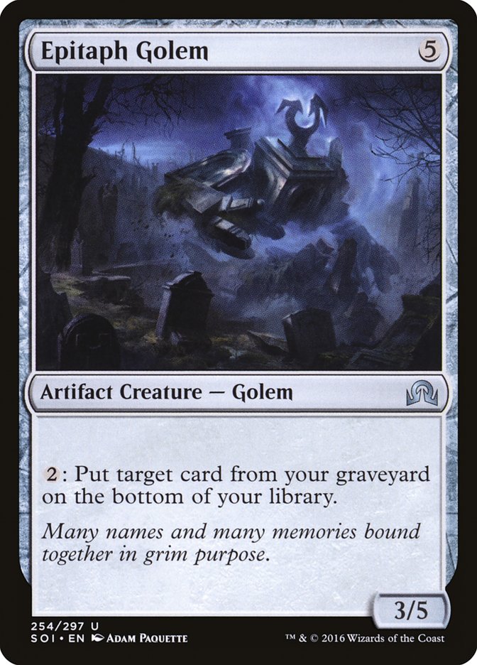 Epitaph Golem [Shadows over Innistrad] | Anubis Games and Hobby