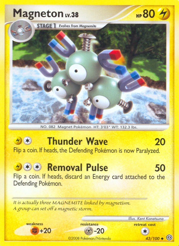 Magneton (43/100) [Diamond & Pearl: Stormfront] | Anubis Games and Hobby