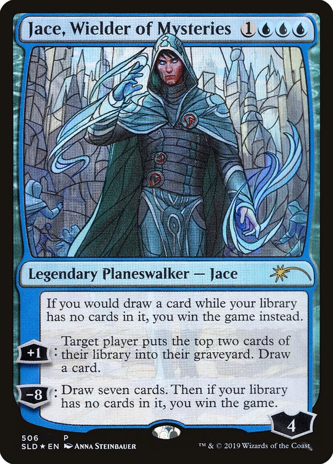Jace, Wielder of Mysteries (Stained Glass) [Secret Lair Drop Promos] | Anubis Games and Hobby