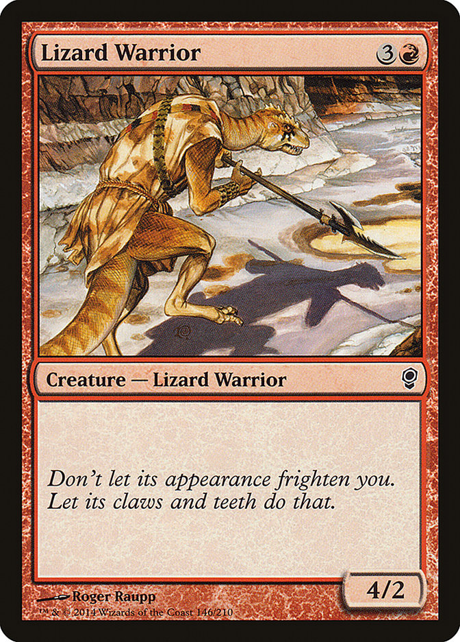 Lizard Warrior [Conspiracy] | Anubis Games and Hobby