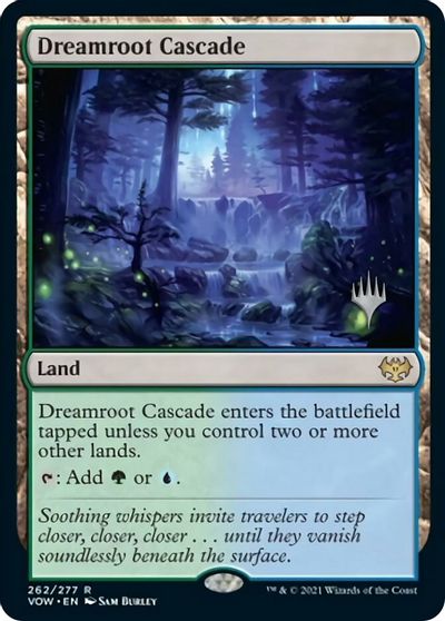 Dreamroot Cascade (Promo Pack) [Innistrad: Crimson Vow Promos] | Anubis Games and Hobby