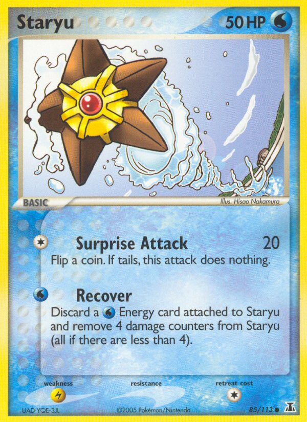 Staryu (85/113) [EX: Delta Species] | Anubis Games and Hobby