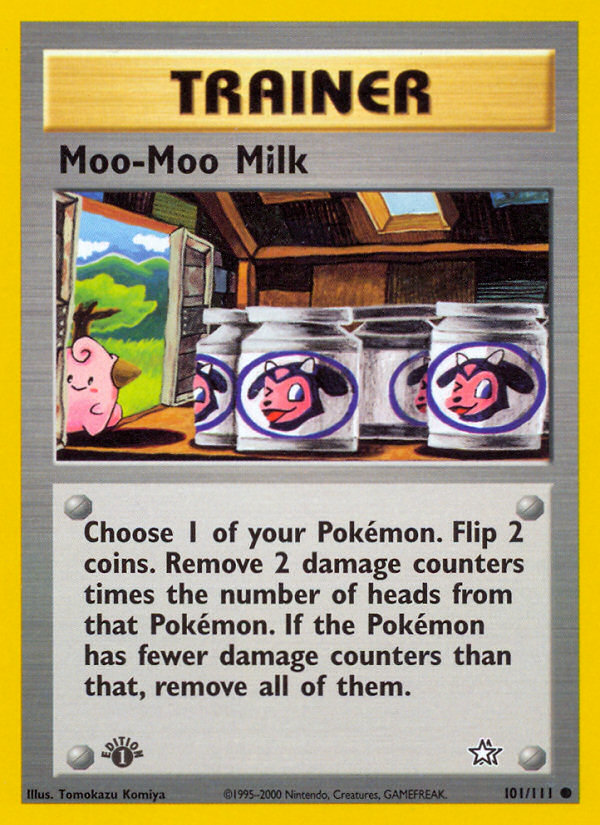 Moo-Moo Milk (101/111) [Neo Genesis 1st Edition] | Anubis Games and Hobby