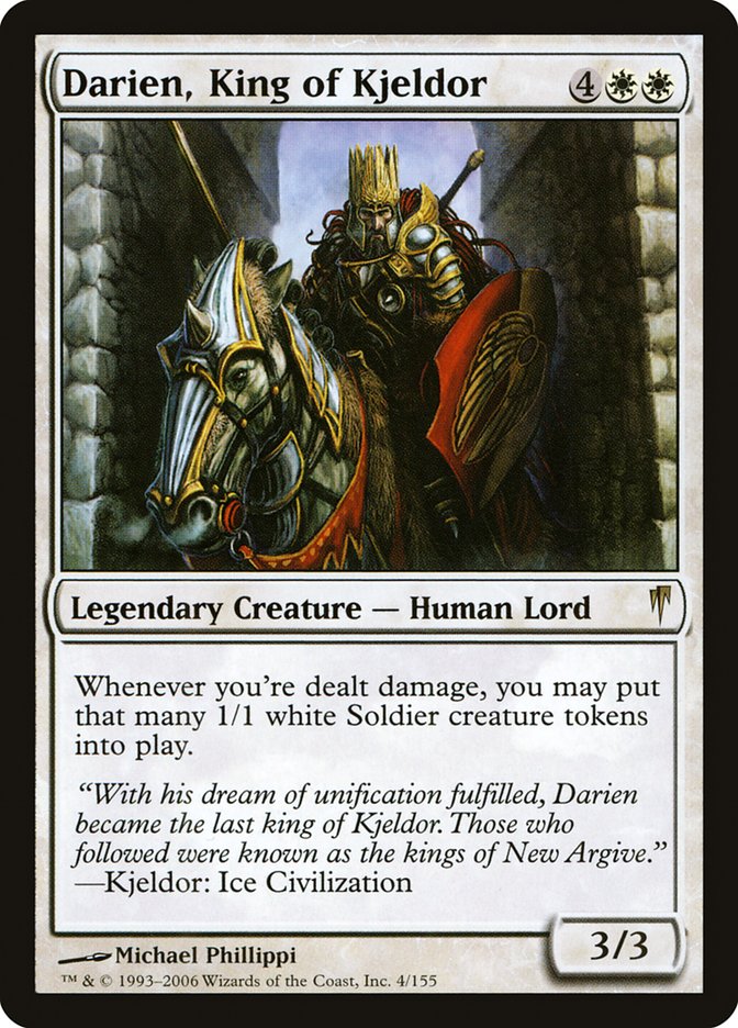 Darien, King of Kjeldor [Coldsnap] | Anubis Games and Hobby