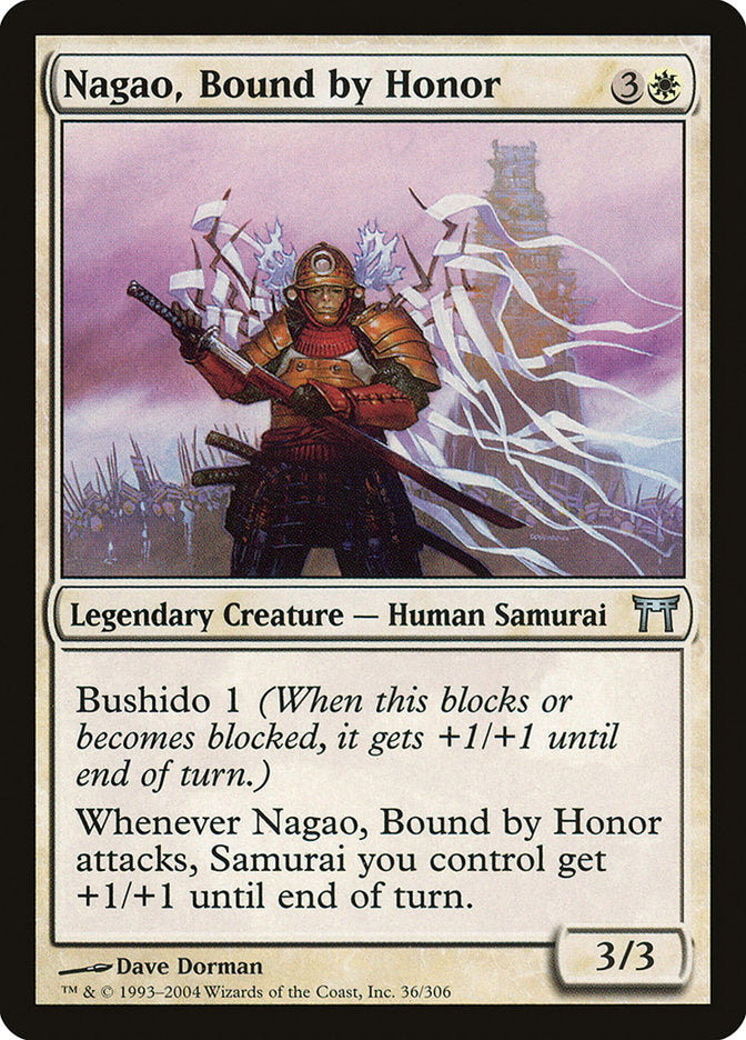 Nagao, Bound by Honor [Champions of Kamigawa] | Anubis Games and Hobby