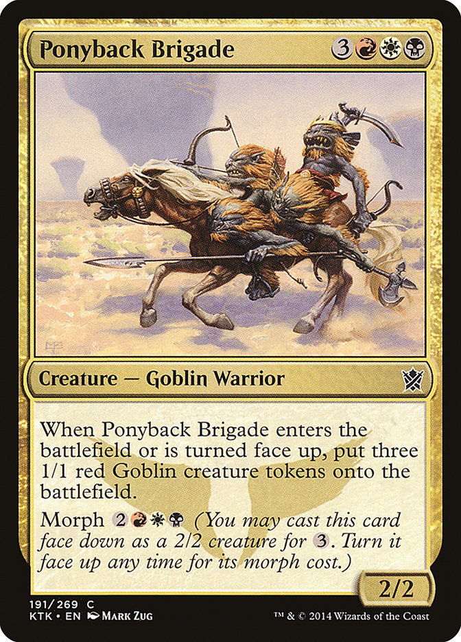 Ponyback Brigade [Khans of Tarkir] | Anubis Games and Hobby