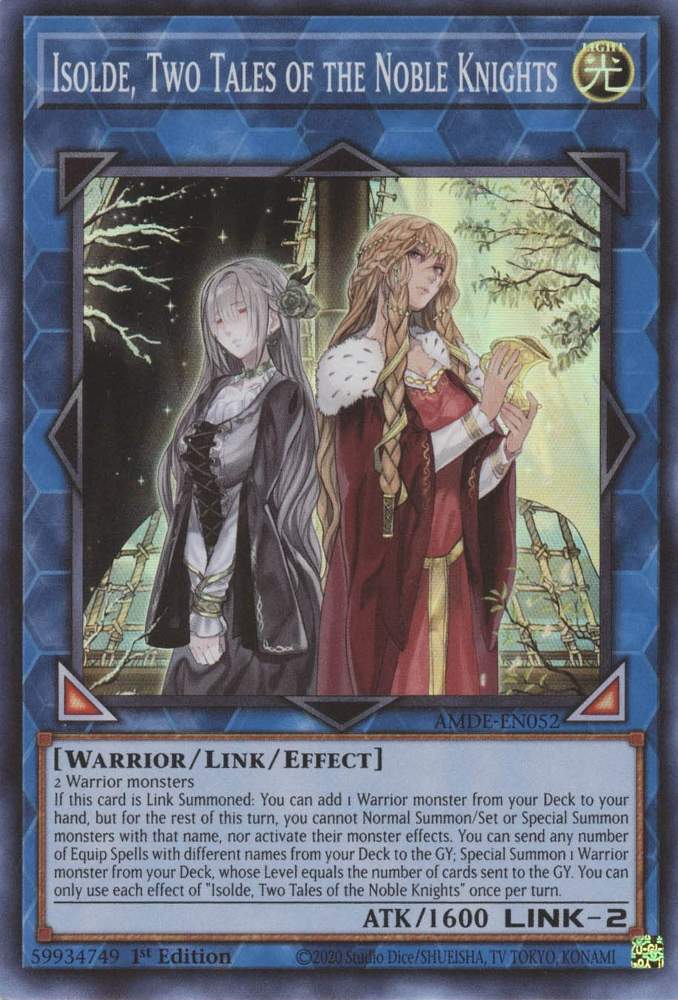 Isolde, Two Tales of the Noble Knights [AMDE-EN052] Super Rare | Anubis Games and Hobby