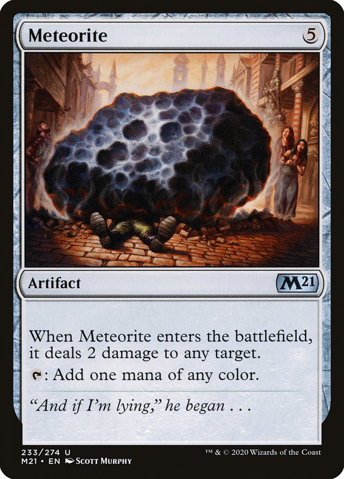 Meteorite [Core Set 2021] | Anubis Games and Hobby