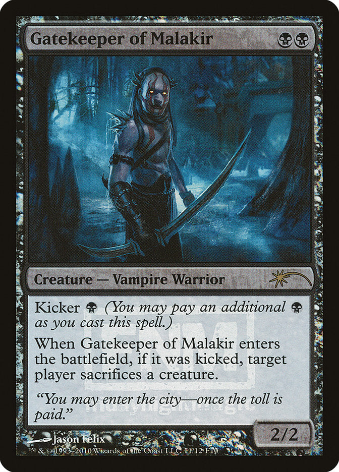 Gatekeeper of Malakir [Friday Night Magic 2010] | Anubis Games and Hobby