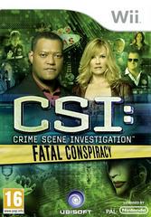 CSI: Crime Scene Investigation: Fatal Conspiracy - PAL Wii | Anubis Games and Hobby