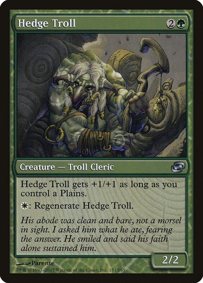 Hedge Troll [Planar Chaos] | Anubis Games and Hobby