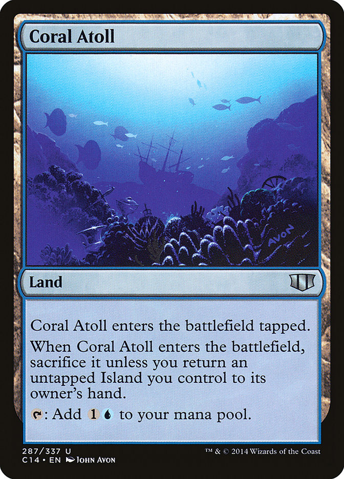 Coral Atoll [Commander 2014] | Anubis Games and Hobby