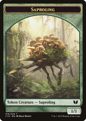 Saproling // Spider Double-Sided Token [Commander 2015 Tokens] | Anubis Games and Hobby