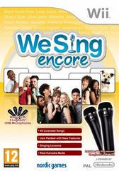 We Sing Encore - PAL Wii | Anubis Games and Hobby