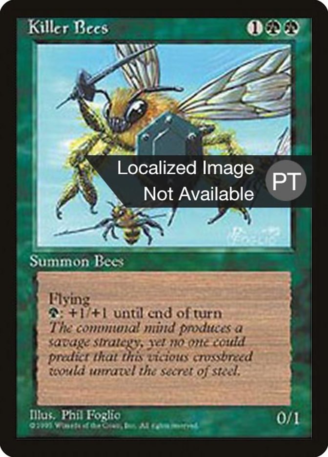 Killer Bees [Fourth Edition (Foreign Black Border)] | Anubis Games and Hobby