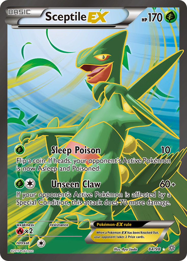 Sceptile EX (84/98) [XY: Ancient Origins] | Anubis Games and Hobby