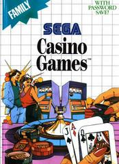 Casino Games - PAL Sega Master System | Anubis Games and Hobby