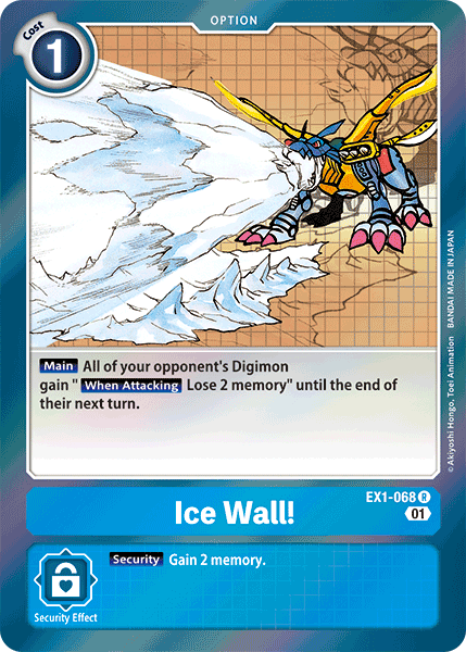 Ice Wall! [EX1-068] [Classic Collection] | Anubis Games and Hobby